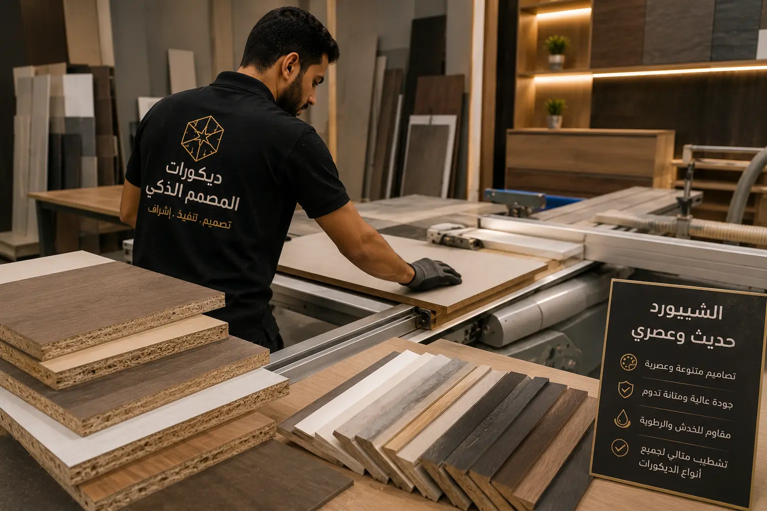 الشيبورد الجديد | أحدث حلول الديكورات العصرية للجدران والأسقف في مكة وجدة